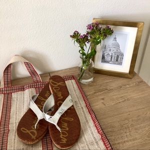 Sam Edelman Silver Sandals